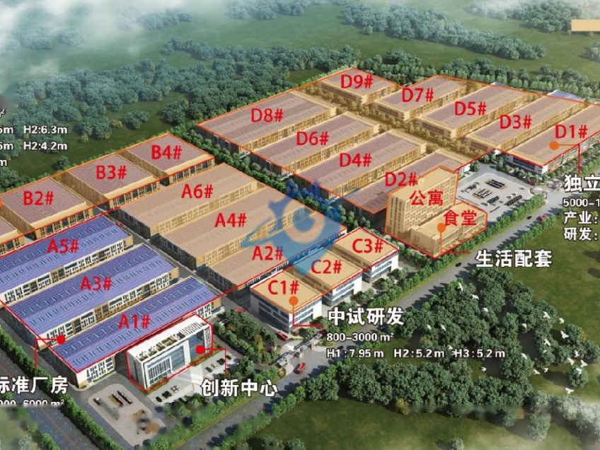 沧州市高新区12米高厂房出租---沧州铭泰装备制造产业园
